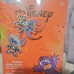 Disney Stitch Skeleton Earrings